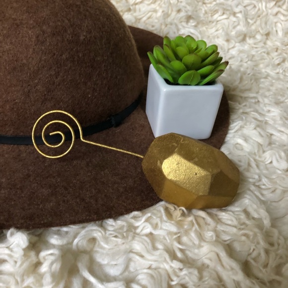 Distressed Gold Picture/Note Holder - Picture 3 of 4